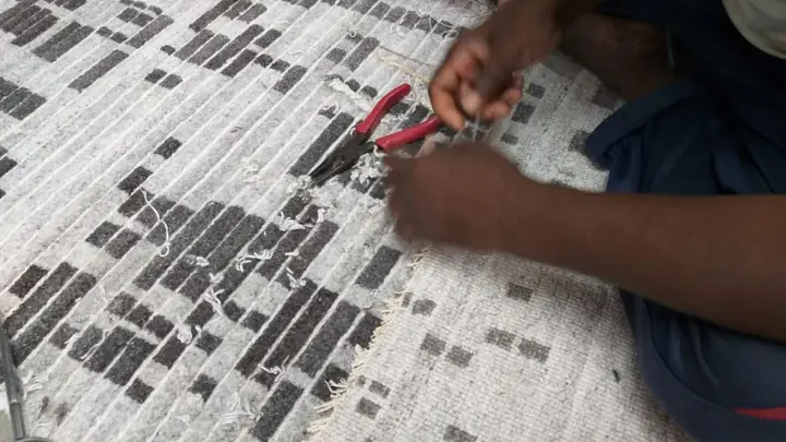 Rug Hand Carving