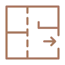 Custom rug sizing for open floor plans icon